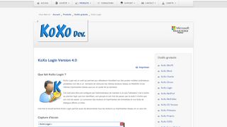 
                            1. KoXo Login - KoXo Dev, création de comptes pour Active Directory