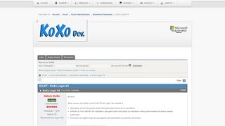 
                            2. KoXo Login V4 - Forum Koxo - Création de comptes Active Directory ...