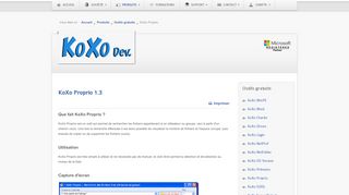 
                            7. KoXo Proprio - KoXo Dev, création de comptes pour Active Directory