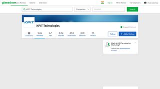 
                            12. KPIT Technologies Reviews | Glassdoor.co.in