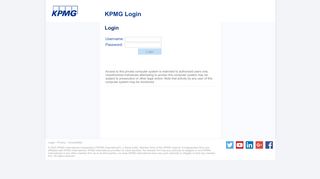 
                            3. KPMG Login Page | KPMG