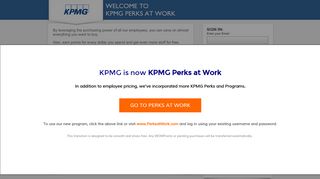 
                            5. KPMG Perks at Work - Corporate Perks