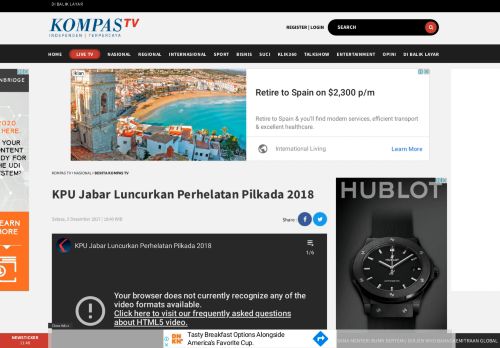 
                            12. KPU Jabar Luncurkan Perhelatan Pilkada 2018 - Kompas TV