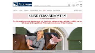 
                            9. Krämer Pferdesport | Reitzubehör und Reitsportartikel