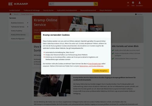 
                            9. Kramp Online Service