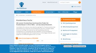 
                            9. Krankenhaus-Suche | www.derprivatpatient.de