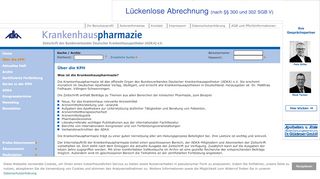 
                            4. Krankenhauspharmazie : Über die KPH