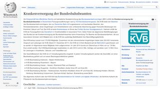 
                            8. Krankenversorgung der Bundesbahnbeamten – Wikipedia