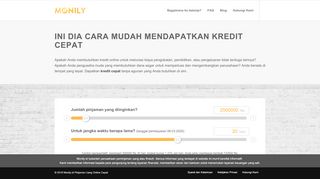 
                            3. Kredit Cepat, Dana Cair Hanya Lima Menit - Monily