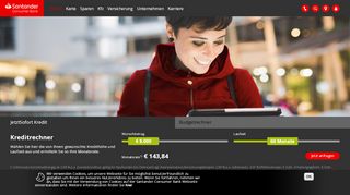 
                            7. Kredit flexibel online beantragen | Santander Consumer Bank Österreich