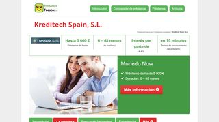 
                            6. Kreditech Spain, S.L. - Monedo Now - Préstamos