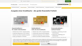 
                            13. Kreditkarte beantragen: unsere Angebote im Überblick - Commerzbank