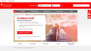 
                            13. Kreditkarte Gold (Kreditkarte) | Kreissparkasse Schwalm-Eder