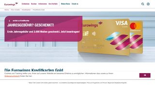 
                            5. Kreditkarte Gold - Vorteile - Eurowings