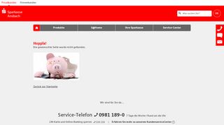 
                            8. Kreditkarte online - Sparkasse Ansbach