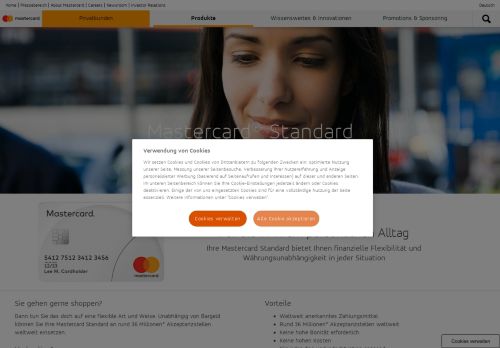 
                            8. Kreditkarte | Standard-Kreditkarte - Mastercard