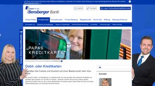 
                            9. Kreditkarten - Bensberger Bank eG