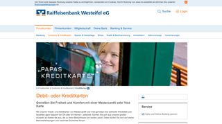 
                            10. Kreditkarten - Raiffeisenbank Westeifel eG