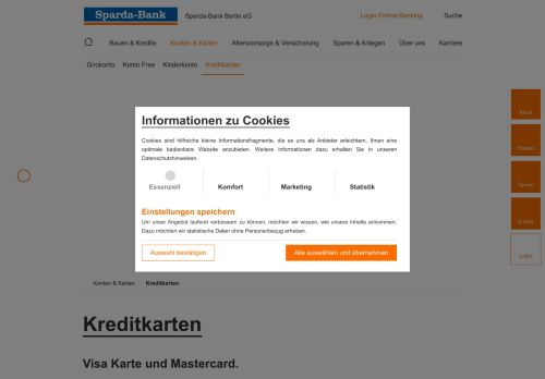 
                            2. Kreditkarten - Sparda-Bank Berlin eG