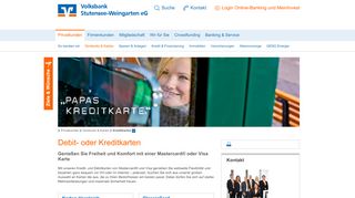 
                            11. Kreditkarten - Volksbank Stutensee-Weingarten