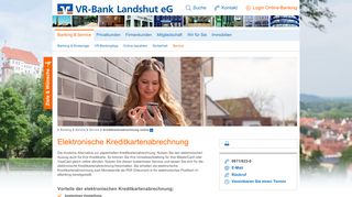 
                            9. Kreditkartenabrechnung online - VR-Bank Landshut eG