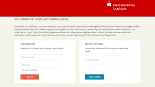 
                            7. Kreditkartenabruf online Kreissparkasse Saarlouis - PLUSCARD