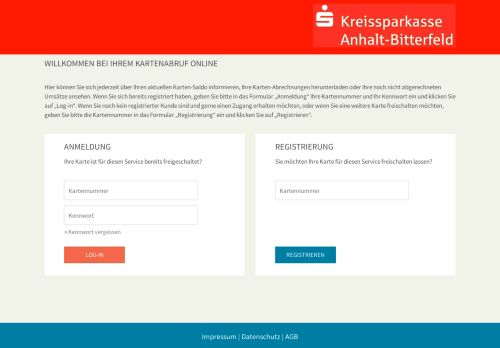 
                            12. Kreditkartenabruf online KSK Anhalt-Bitterfeld - PLUSCARD