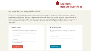 
                            10. Kreditkartenabruf online Sparkasse Harburg-Buxtehude - PLUSCARD