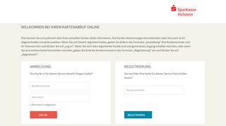 
                            9. Kreditkartenabruf online Sparkasse Holstein - PLUSCARD