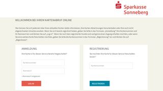 
                            13. Kreditkartenabruf online Sparkasse Sonneberg - PLUSCARD