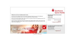 
                            8. Kreditkartenabruf online Sparkasse Spree-Neiße - PLUSCARD