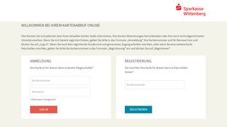 
                            10. Kreditkartenabruf online Sparkasse Wittenberg - PLUSCARD