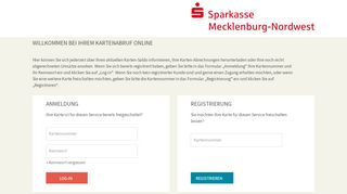 
                            8. Kreditkartenabruf online SPK Mecklenburg-Nordwest - PLUSCARD