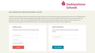 
                            7. Kreditkartenabruf online Stadtsparkasse Schwedt - PLUSCARD