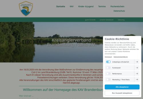 
                            5. Kreisanglerverband - Brandenburg Land ev: Petri Heil