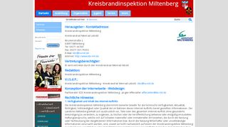
                            11. Kreisbrandinspektion Miltenberg - Impressum