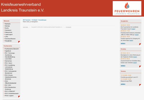 
                            10. Kreisfeuerwehrverband Traunstein e.V. » 112 Aktuell » Kurzmeldungen