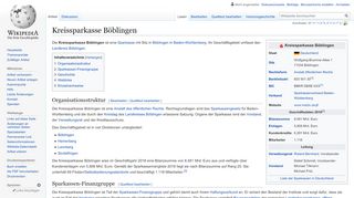 
                            4. Kreissparkasse Böblingen – Wikipedia