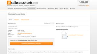 
                            11. Kreissparkasse Börde • selbstauskunft.net