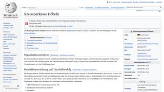 
                            4. Kreissparkasse Döbeln – Wikipedia