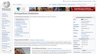 
                            8. Kreissparkasse Euskirchen – Wikipedia