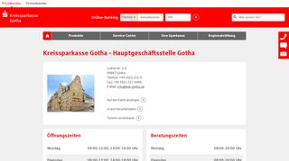 
                            12. Kreissparkasse Gotha - Hauptgeschäftsstelle Gotha, Lutherstr. 2-4