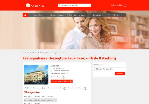 
                            9. Kreissparkasse Herzogtum Lauenburg - Filiale Ratzeburg, Am Markt ...