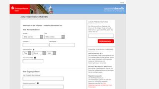 
                            2. Kreissparkasse Köln | Registrierung