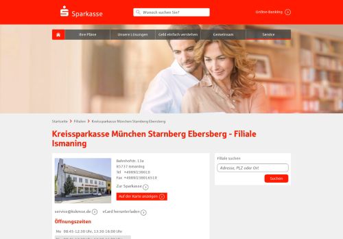 
                            4. Kreissparkasse München Starnberg Ebersberg - Filiale Ismaning ...