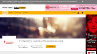 
                            11. Kreissparkasse Ravensburg Immobilienabteilung - Immowelt