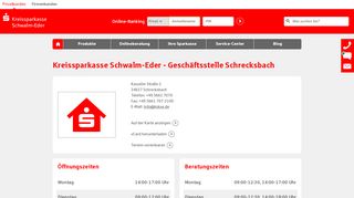 
                            11. Kreissparkasse Schwalm-Eder - Geschäftsstelle Schrecksbach ...