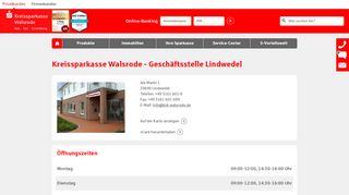 
                            5. Kreissparkasse Walsrode - Geschäftsstelle Lindwedel, Am Markt 1