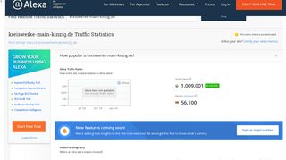 
                            8. Kreiswerke-main-kinzig.de Traffic, Demographics and Competitors ...