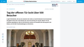 
                            12. Krematorium: Tag der offenen Tür lockt über 500 Besucher